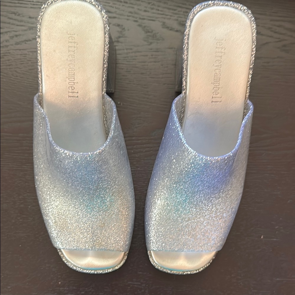 Jeffrey Campbell Glitter Disco Shoes